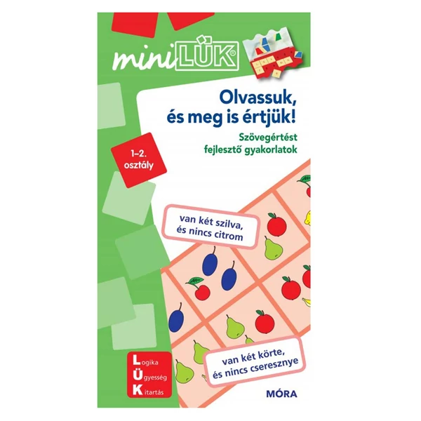 Móra: miniLÜK Olvassuk, és meg is értjük! - Szövegértést fejlesztő gyakorlatok