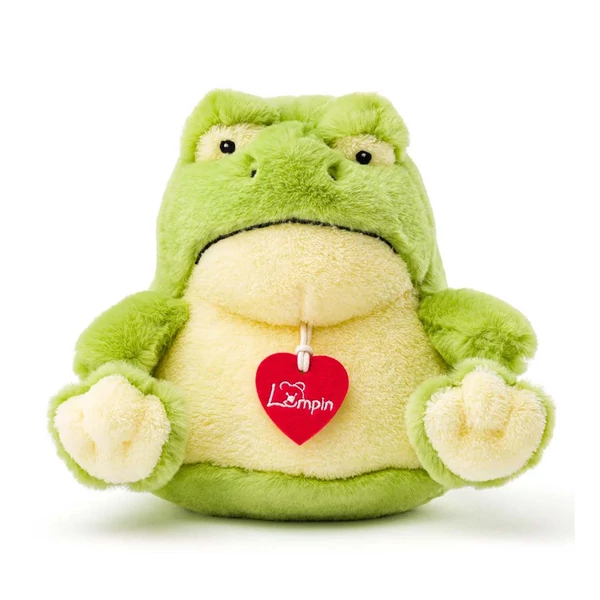 Bernárd béka plüssfigura 18cm - Lumpin