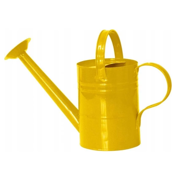 Sárga retro fém locsolókanna - Woodyland
