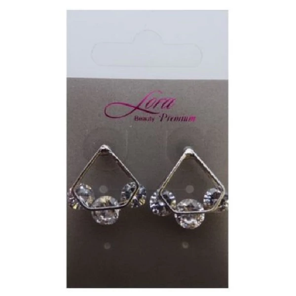 Lora fülbevaló köves sokszögű 841464