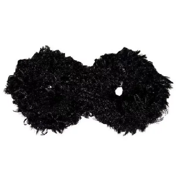 Lora fekete fodros hajgumi 2db 801120