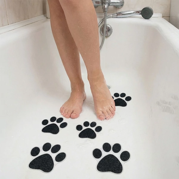 Fürdőszpbai csúszásgátló mancsos 10cm 6db 57398