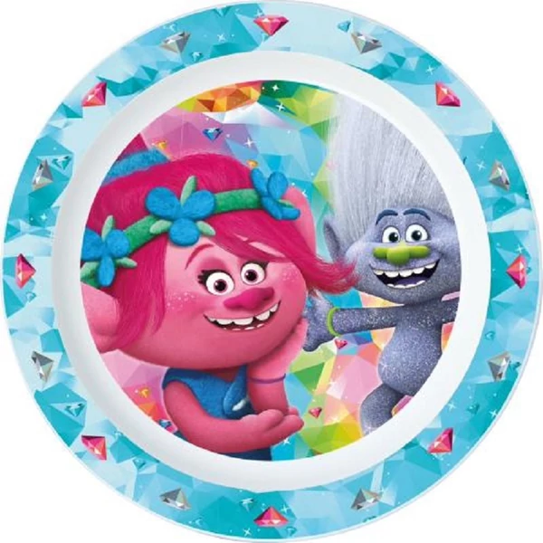 Trollok lapos műanyag tányér QP2632