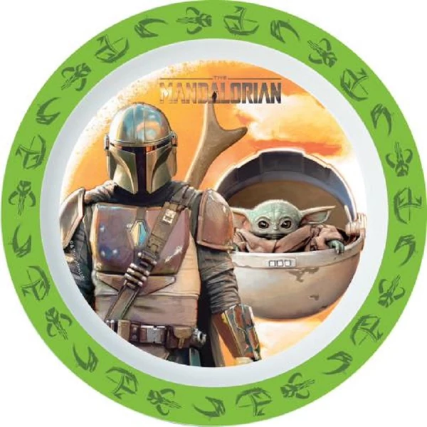 Yoda lapos műanyag tányér QP2006