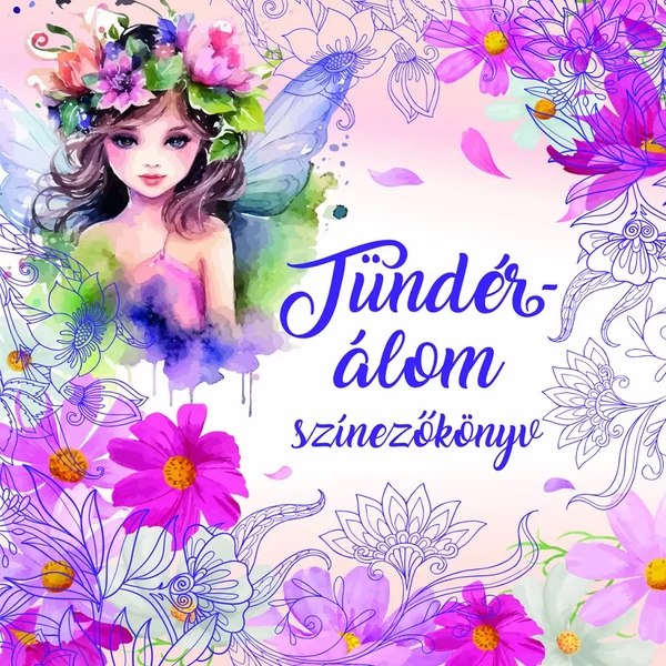 Tündérálom kifestő felnőtteknek