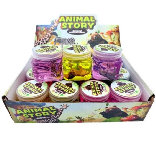 Slime vadállat figurával többféle változatban 72851