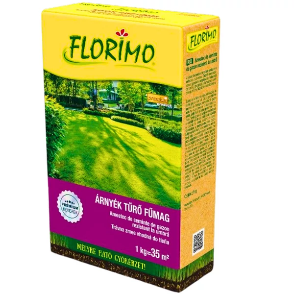 Florimo árnyéktűrő fű vetőmag 1kg