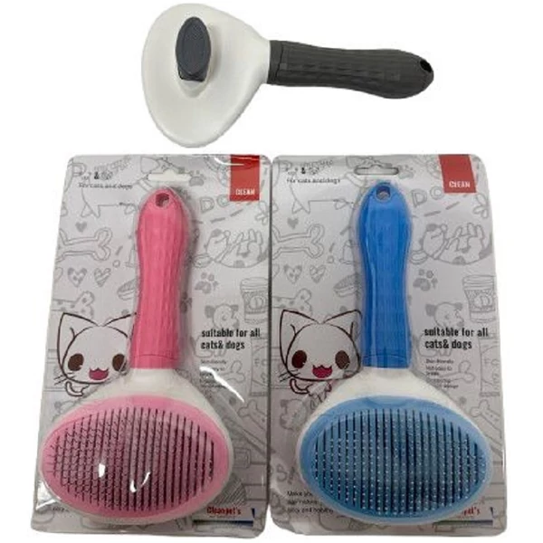 Kutyafésű többféle színben 20x11cm 279074