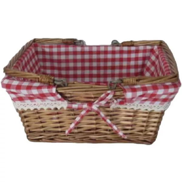 Kézi kosár natúr színben 35x27x15cm 68-96/nk