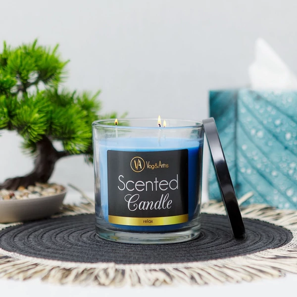 Illatgyertya "relax" 350g 58812C