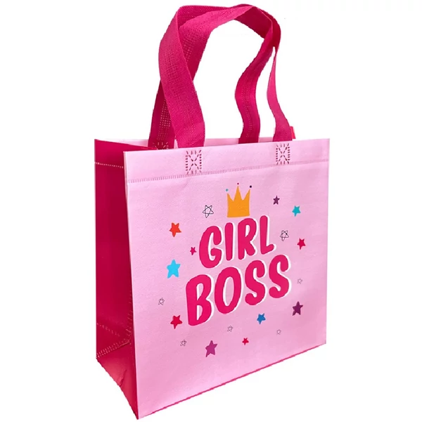 Bevásárlótáska kicsi Girl boss 26x26x12cm