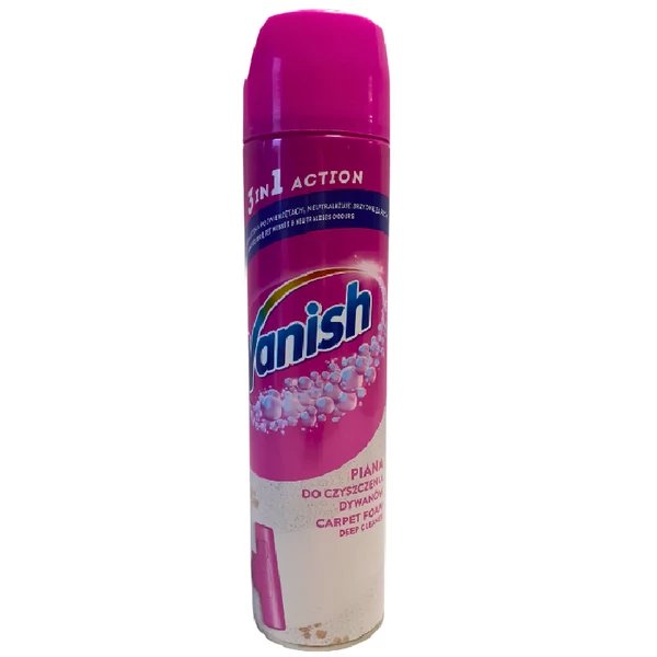Vanish 3 in 1 Action szőnyeg és kárpit tisztító hab 600 ml