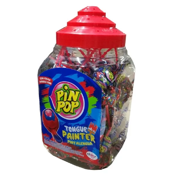 Pin pop tongue painter nyalóka 100x17g