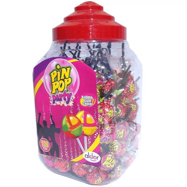 Pin pop party nyalóka 100x18g