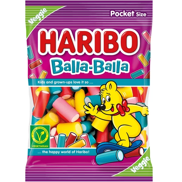 Haribo balla-balla gumicukor 160g