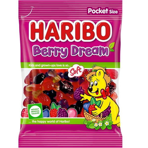 Haribo berry dream gumicukor 80g