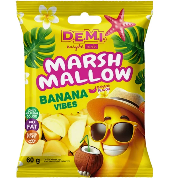 Saleks banán ízű pillecukor 60g