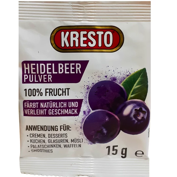 Kresto liofilizált - fagyasztva szárított áfonya por 15g