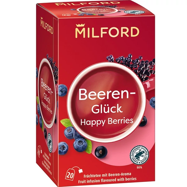 Milford bogyósgyümölcsös tea 20x2,5cm