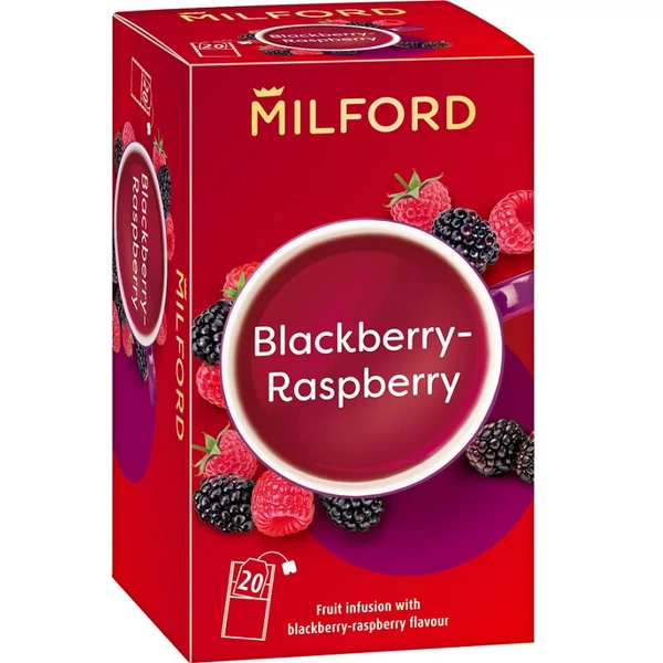 Milford szeder-málna tea 20x2,5g