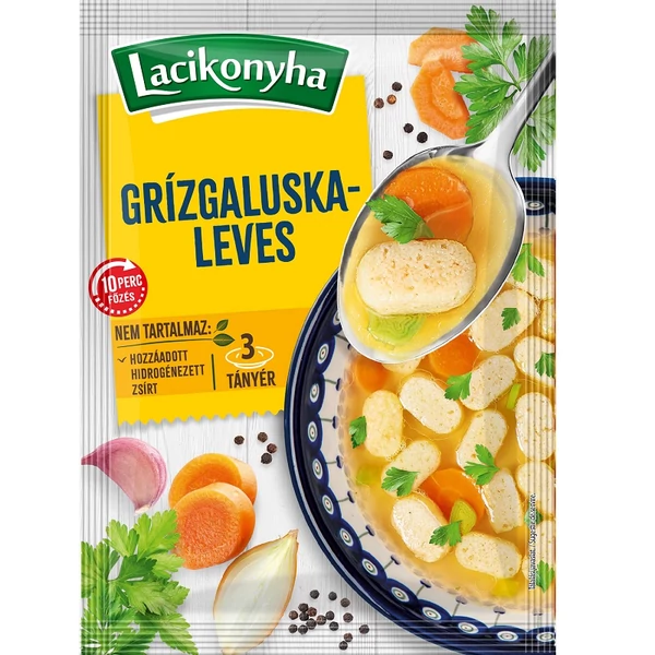Lacikonyha grízgaluska leves 40g 3T