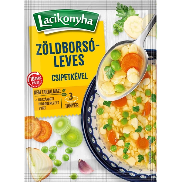 Lacikonyha zöldborsóleves csipetkével 77g 3T