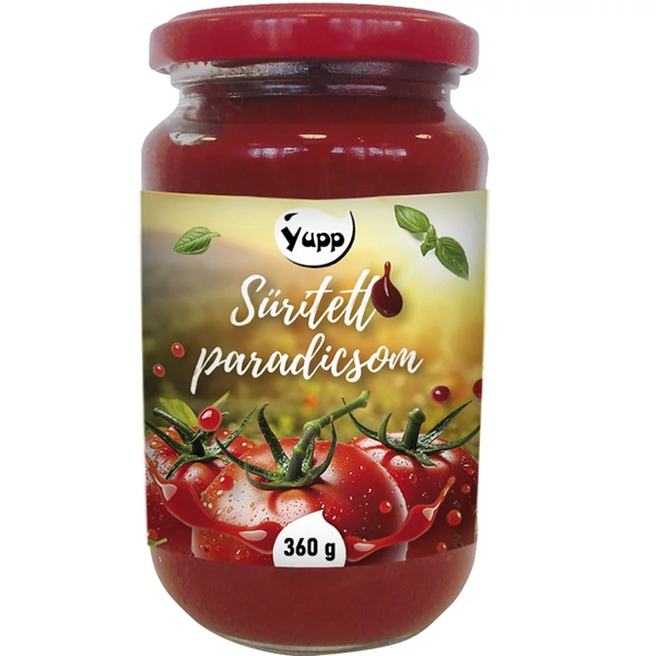 Yupp üveges sűrített paradicsom 360g