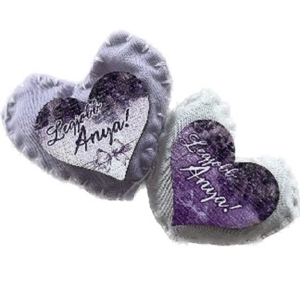 Anyáknapi ajándék mágneses párna levendulával töltve 6cm többféle változatban