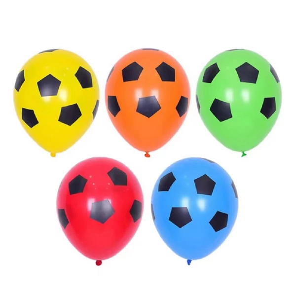 Focis színe party lufi 30cm 10db-os kiszerelésben