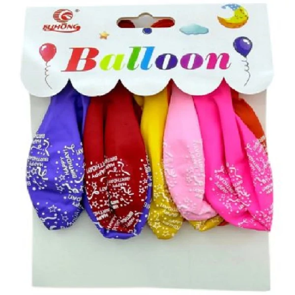 Happy birthday party lufi 30cm 10db-os kiszerelésben 72839