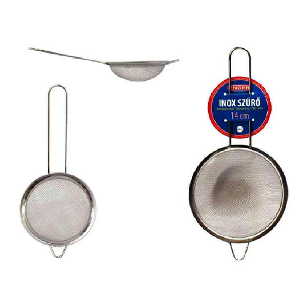 Enger Inox szűrő 14cm ENG-521