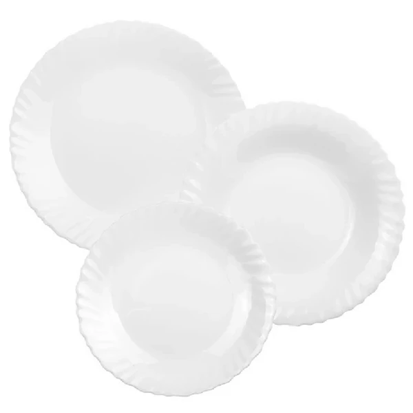 Luminarc Feston Plus étkészlet 18 részes fehér