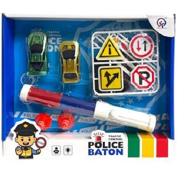 Játék forgalomirányítós rendőr szett BZ6727