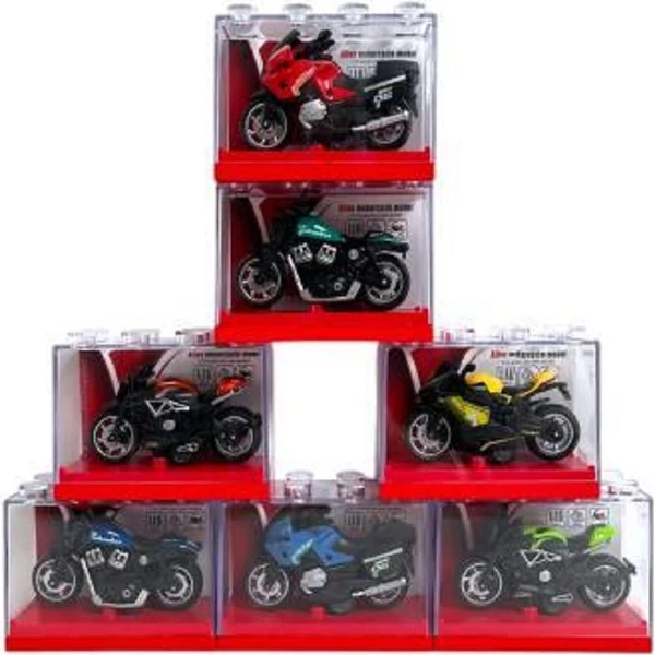 Játék fém motor többféle színben JA5166