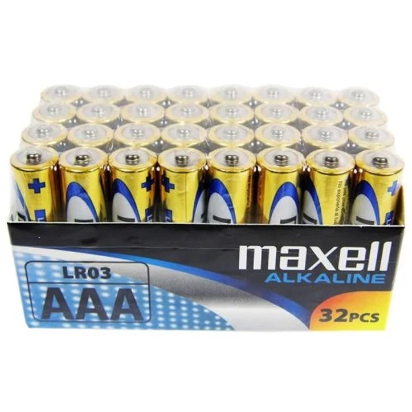 Maxell LR03x32 alkáli elem mini