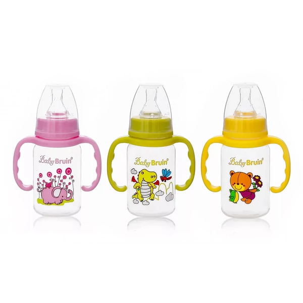 Babybruin cumisüveg 120 ml fogós többféle