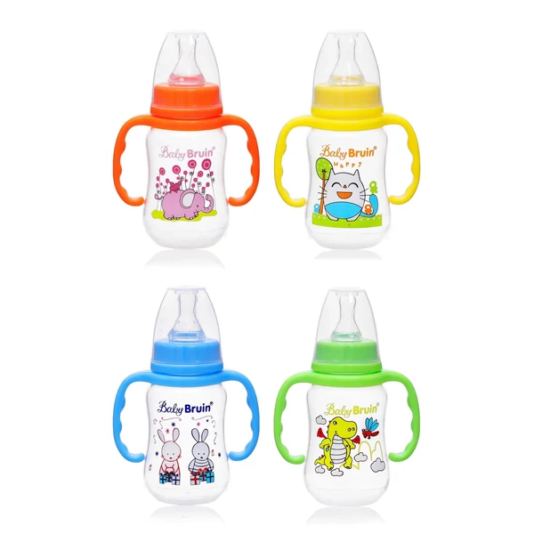 Babybruin cumisüveg 125ml fogó többféle