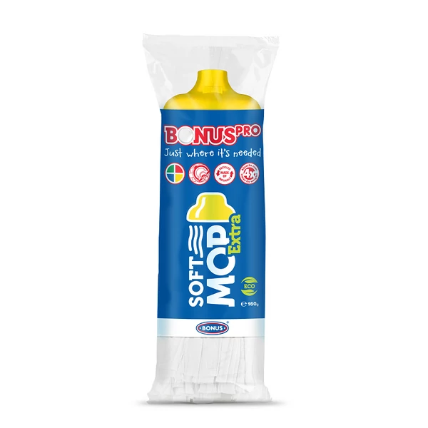 BonusPro Softmop extra felmosófej 160gr - sárga