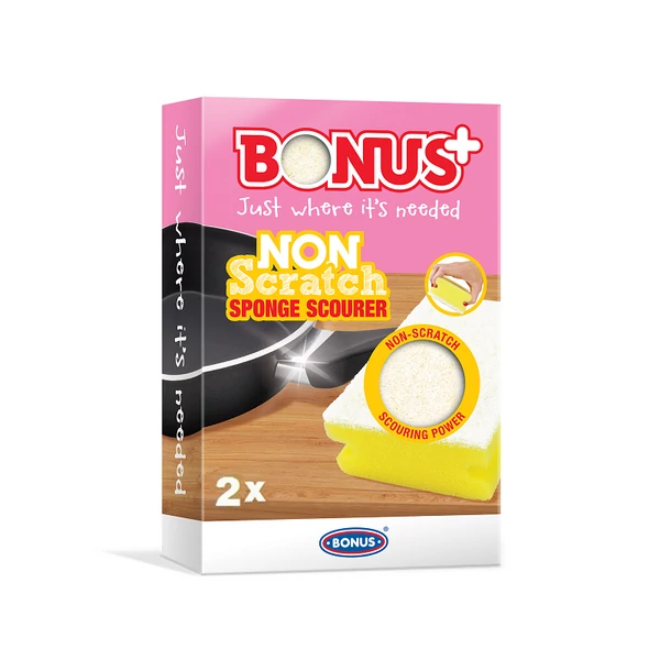 Bonus formázott teflon karcmentes mosogató szivacs 2db