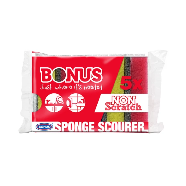 Bonus formázott mosogató szivacs 5db
