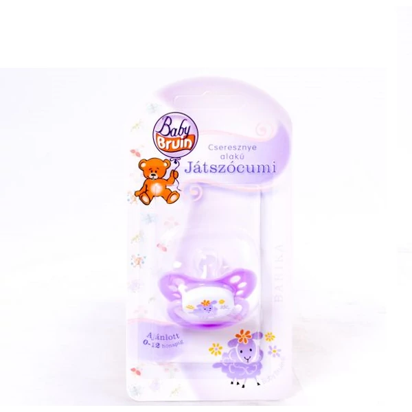 BabyBruin cseresznye formájú játszó cumi 1-es méret - barika