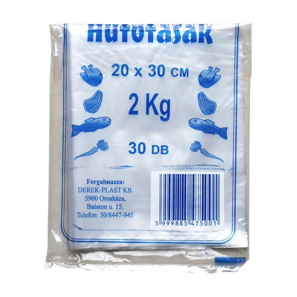 Hűtőtasak 20*30 cm 2 kg 30 db
