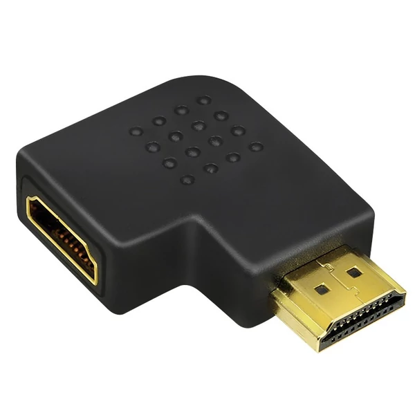 Logilink HDMI Adapter, AM to AF in 90 degree flat angled