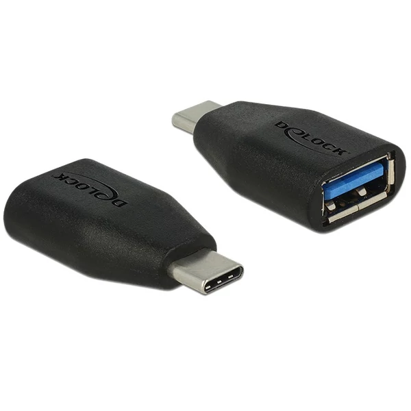 Delock Adapter Super nagy sebességű USB 10 Gbps (USB 3.1 Gen 2) USB C típus > USB 3.1 A
