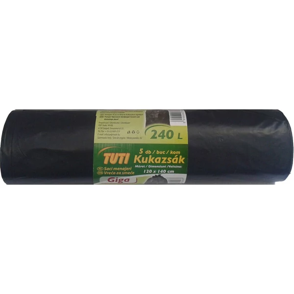 Tuti szemeteszsák giga 240L