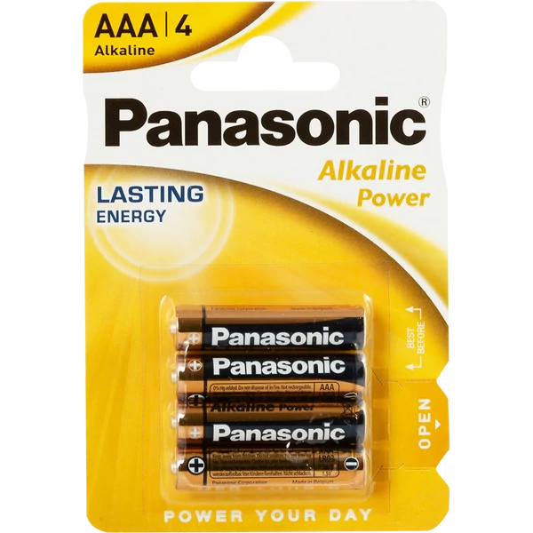 Panasonic elem mikro bronze AAA lr03 b4