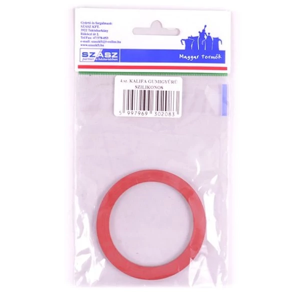 Szász szilikonos gumigyűrű Ciklámen 4 személyes kotyogós kávéfőzőhöz