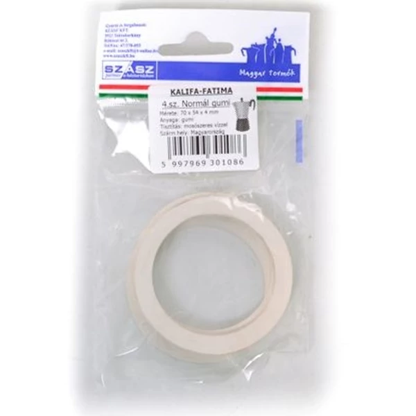 Szász szilikonos gumigyűrű 2-4 személyes Kalifa kotyogós kávéfőzőhöz