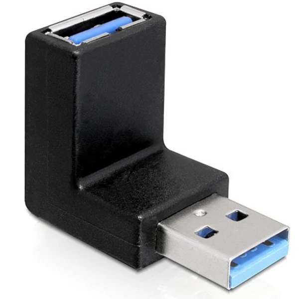 Delock USB 3.0 adapter, apa-anya 90° fokban függőlegesen forgatott