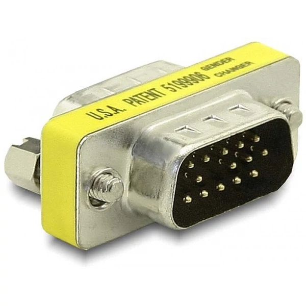 Delock Adapter nemváltó VGA apa-apa